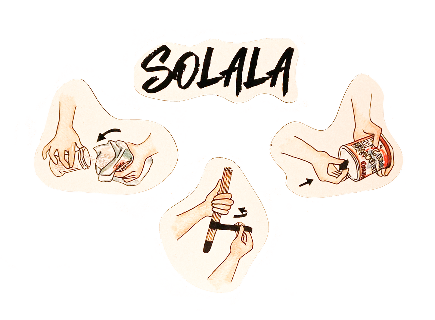 Kylskåpsmagneter (4st)